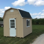 8x10 Barn with Single entrance door